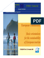 EU Tourism Sustainability