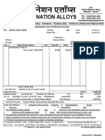 Quotation Cum Proforma Invoice: Packaging and Forwarding