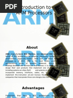 Introduction To ARM Processors: - Amreen Hasheem (1DS16CS015) & Akshaj Jain (1DS16CS013) Iii-A