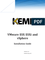 Installation Guide-VMWare ESX ESXi and VSphere