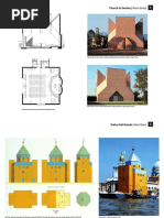 Edifícios de Floral Maquete