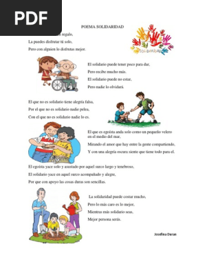 Poema Solidaridad