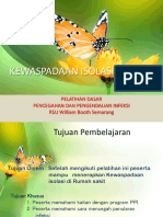 Kewaspadaan Isolasi Prwjo