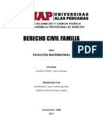 Monografía Derecho de Familia