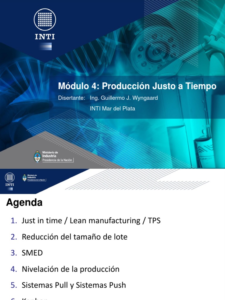 Just in Time | PDF | Lean Manufacturing | Gestión de proceso