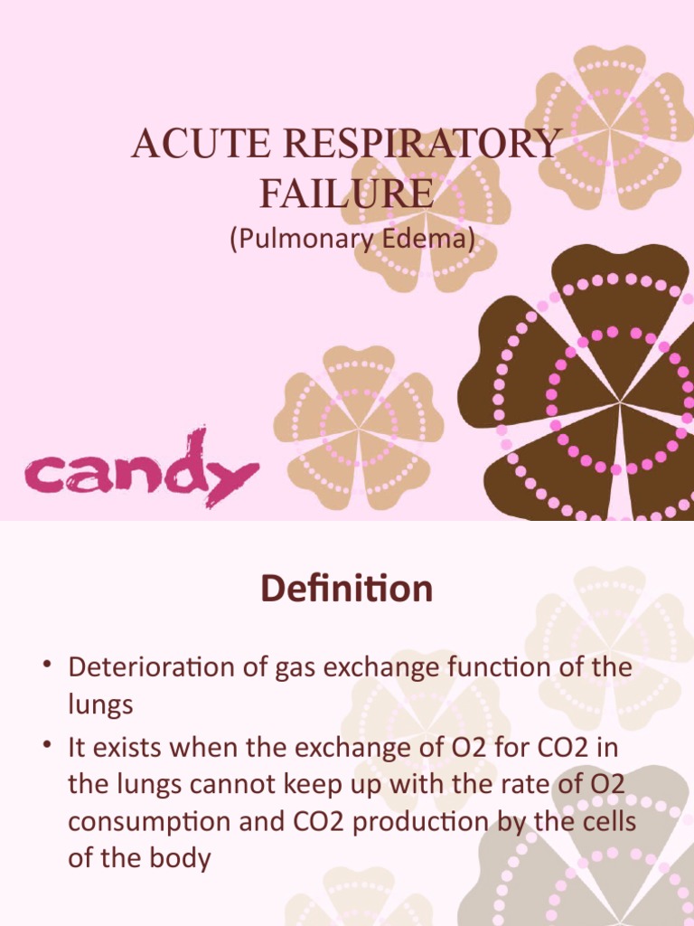 Acute Respiratory Failure Management | PDF
