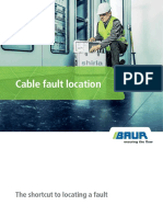 Reliable cable fault location with BAUR