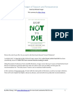 How Not To Die PDF Summary From
