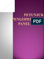 Petunjuk Pengoperasian Panel LVMSB