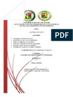 Proyecto de Control y Presupuesto