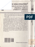 Calhoun, C. Y Solomon, R.C. - Qué Es Una Emoción.pdf.pdf