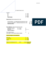 Determinación de Costos