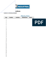 Inventory Appraisal Blank