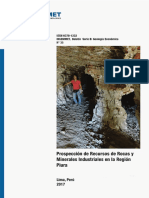 GEOLOGIA ECONOMICA - Prospección de Recursos de Rocas y Minerales Industriales en La Región Piura