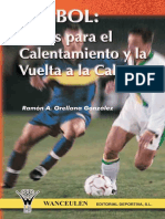 Calentamiento y Vuelta A La Calma PDF