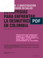 Educación e Investigación de Resultados en Salud