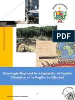 Estrategia Regional de Adaptacion Al Cambio Climatico en La Region La Libertad PDF