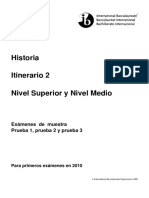 Pruebas - 123 - 2010 Historia IB