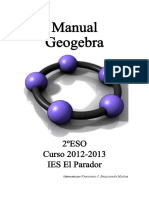 Manual Geogebra 2ºESO PDF