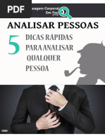 eBook Como Analisar Pessoas