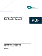 PCI DSS v3-2 Summary of Changes
