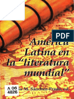 Sánchez Prado Ignacio, América Latina en La Literatura Mundial