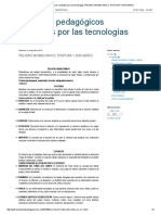 Procesos Pedagógicos - Peligro Biomecanico - Postura y Esfuerzo