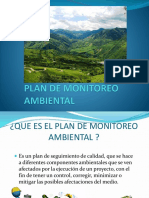 Plan de Monitoreo Ambiental