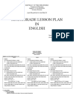 Multi Grade Lesson Plan in English2