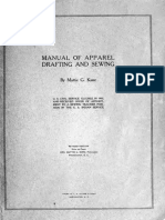 Manual of Apparel Drafting and Sewing 1914