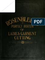 Rosenbleets Perfect System of Ladies Garment Cutting 1911