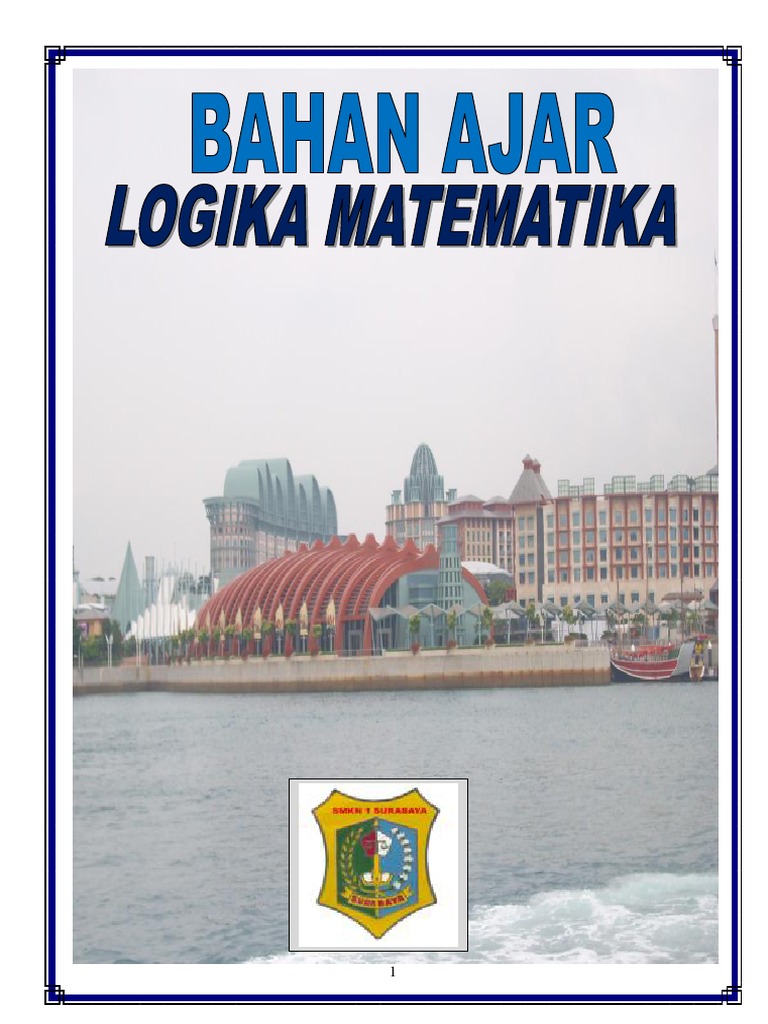 Bahan Ajar Logika | PDF | Kajian Bahasa Asing | Metode & Bahan Ajar
