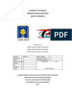 Format Laporan Prosman 2