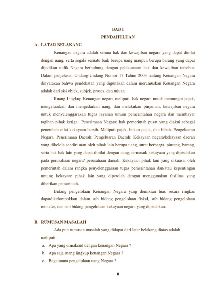 Makalah Administrasi Keuangan