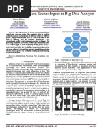 Review of Recent Technologies in Big Data Analysis