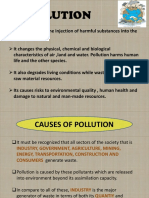 Pollution: POLLUTION-It's The Injection of Harmful Substances Into The