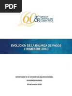 Balanza Costa Rica re 2010