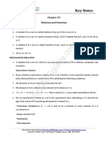 Types of Relations and Equivalence Classes