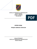 Kertas Kerja Bangku Sekolah