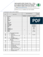 Tabel Bukti Pelayanaan Pemeliharaan Alat Medis Dan Non Medis (Edit)