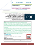 Demographical and Clinical Profile of Patients With Various Hematological Disorders