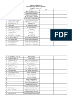 Daftar Hadir Rapat