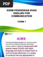 02Overview KSSM Pend Khas English for Communication
