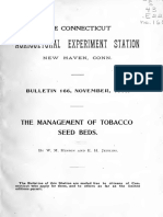 The Management of Tobacco Seed Beds 1910