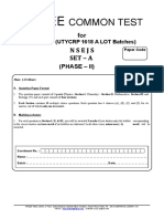 Set-A Uty1618 Nsejs Phase -2 Lot-A