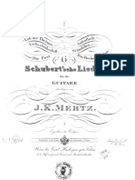 6 Schubert'sche Lieder (Johann Kaspar Mertz) PDF