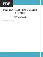 Download Mantra RD Service Manual Windows 1 by Fenil Modi SN362763527 doc pdf