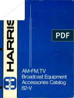 Harris Broadcasting Accessories 1982