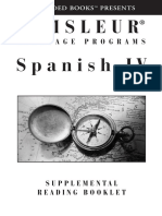 Spanish IV - Reading PDF