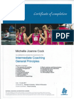 Intermediate Coaching